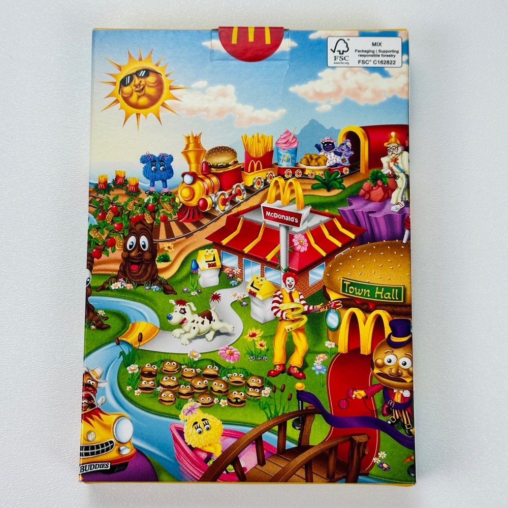 McDonalds Welcome to McDonaldland Collectible Box Ronald Grimace Hamburglar Art